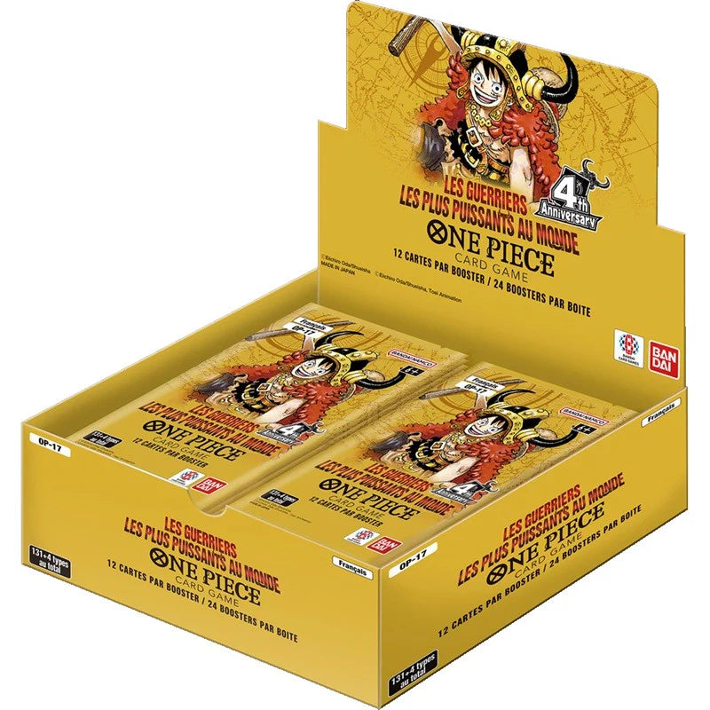 Display OP-17 One Piece Card Game